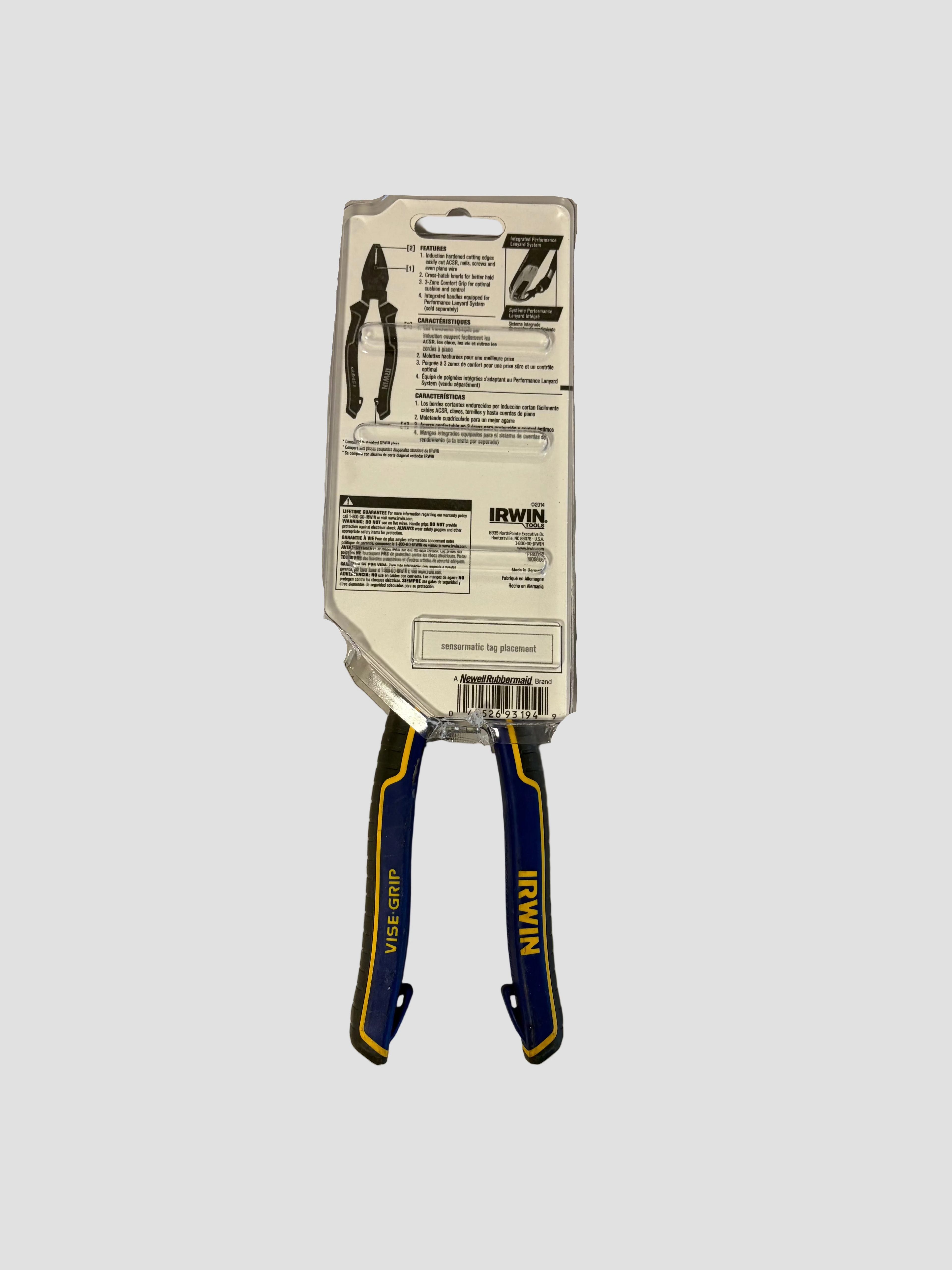 Irwin Wire Snaps in retail packaging, featuring blue and yellow handles, photographed against a neutral gray background.