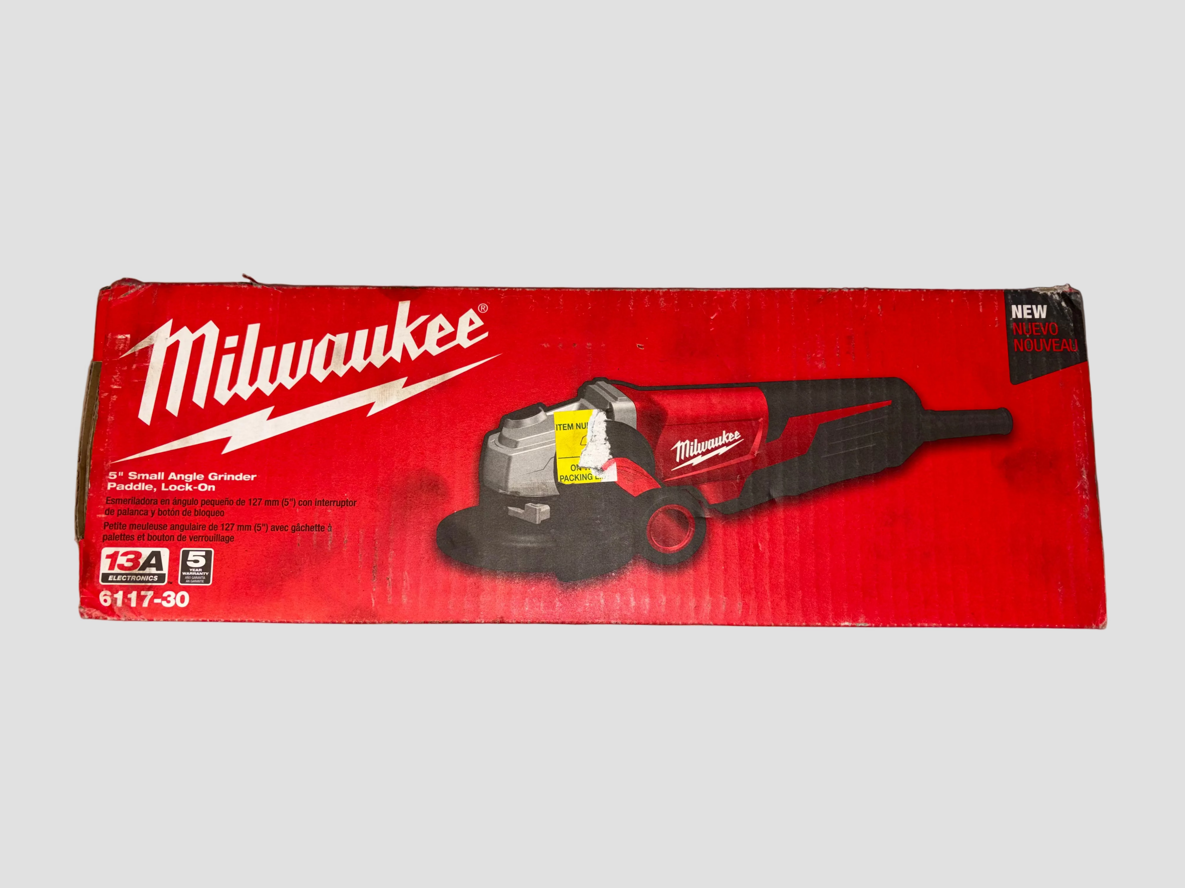 milwaukee 13a grinder box