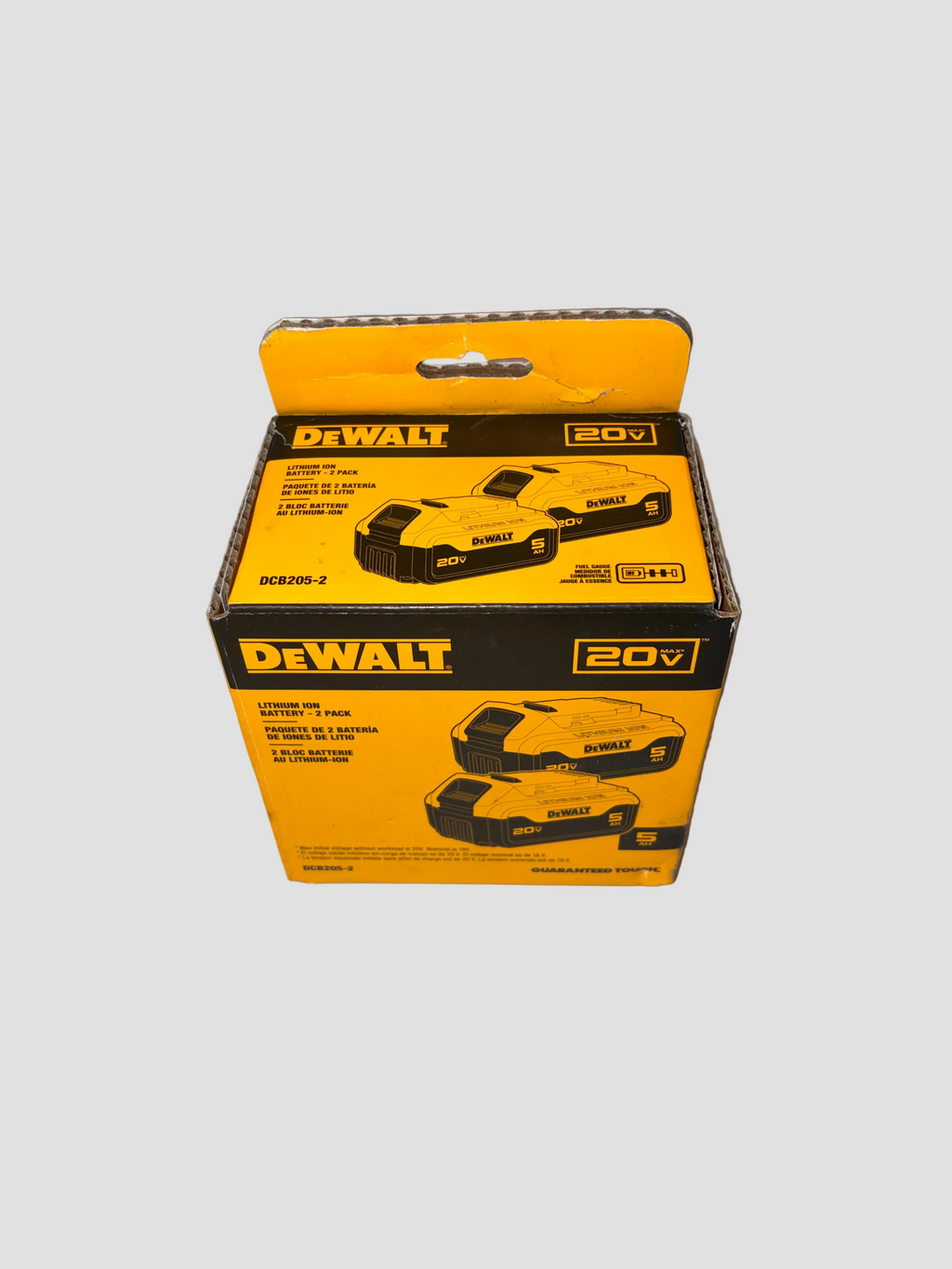 Yellow battery box