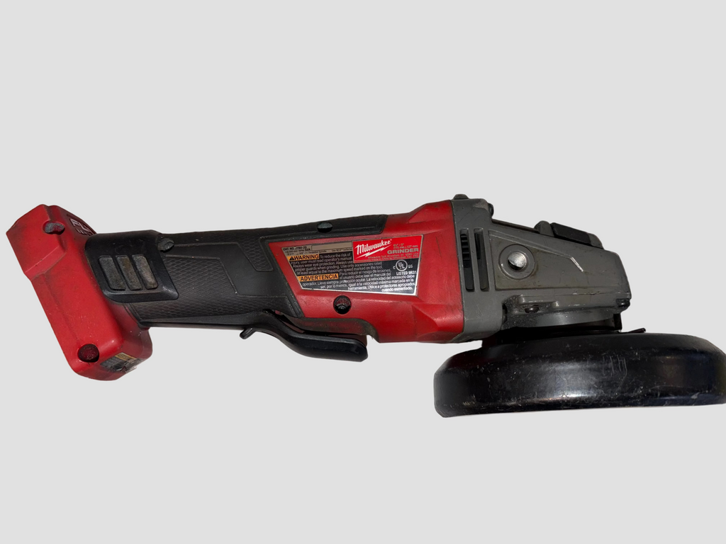 red milwaukee grinder